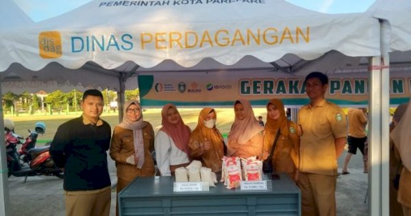 Disdag Parepare Kembali Turun Gelar Pasar Murah di Alun-alun Kota Lapangan Andi Makkasau