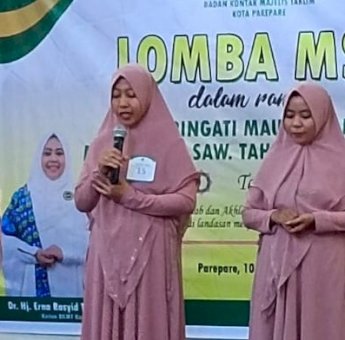 Erna Rasyid Taufan Apresiasi Majelis Taklim Sukseskan MSQ BKMT sebagai Wujud Syiar Islam