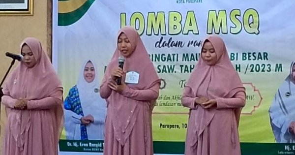 Erna Rasyid Taufan Apresiasi Majelis Taklim Sukseskan MSQ BKMT sebagai Wujud Syiar Islam