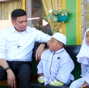 Berkunjung ke Sekolah Reski dan Marwah, Bupati Gowa akan Renovasi SDI Saluttowa