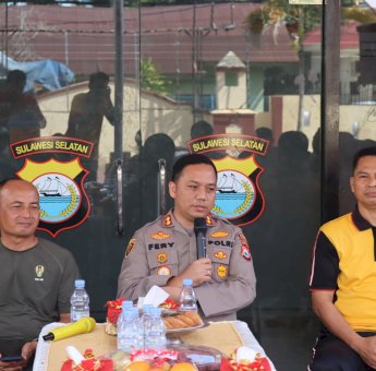 Lewat Silaturahmi, Kapolres Sinjai Paparkan Program Sapa Masyarakat