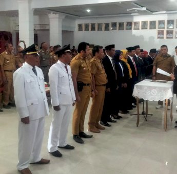 Bupati Muna Lantik Eselon II, III dan IV : Ini Nama-Namanya