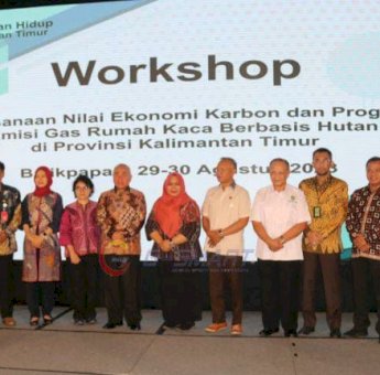 Bupati Kutim Hadiri Workshop NEK dan Program Penurunan Emisi GRK Berbasis Hutan dan Lahan