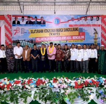 Bupati Kutim Saksikan Pelantikan Pengurus KWS Kecamatan Bengalon