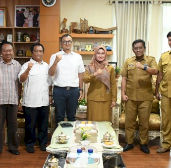 Temui Indah Putri Indriani, BBPJN Pastikan Ruas Rongkong-Seko Dikerja Mulai Tahun Ini<br>