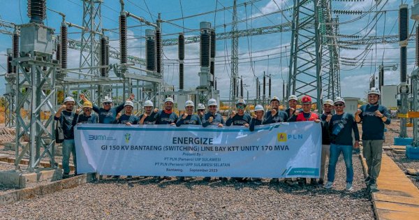 PLN UIP Sulawesi Berhasil Energize Pembangunan Gardu Induk di Bantaeng