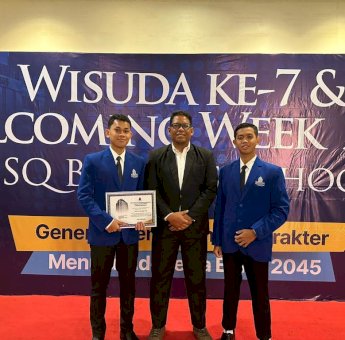 Dua Siswa Asal Gowa Terima Beasiswa ESQ Business School