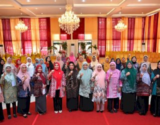 Silaturahmi Bersama Pengurus PKK Sulsel, Sofha Marwah Prioritaskan Penurunan Angka Stunting