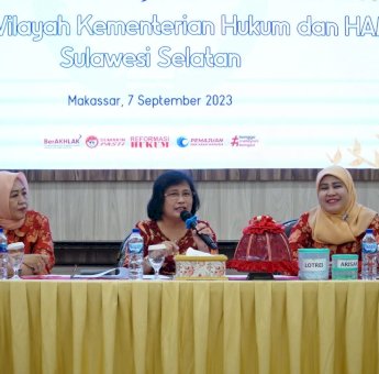 DWP Pengayoman Kanwil Kemenkumham Sulsel Gelar Pertemuan Rutin