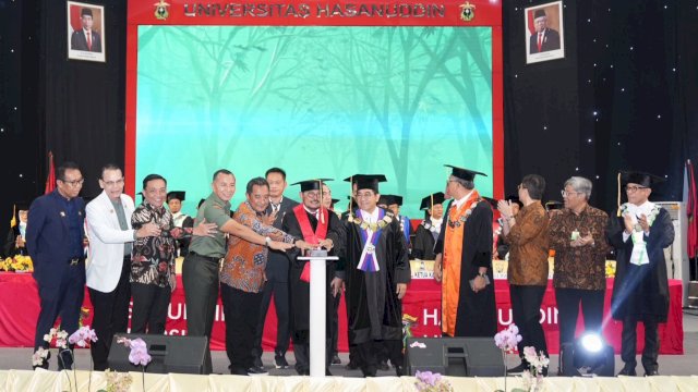 Peringatan Dies Natalis ke-67 Unhas berlangsung di Baruga AP Pettarani Unhas, Sabtu (09/09/2023). (Istimewa)