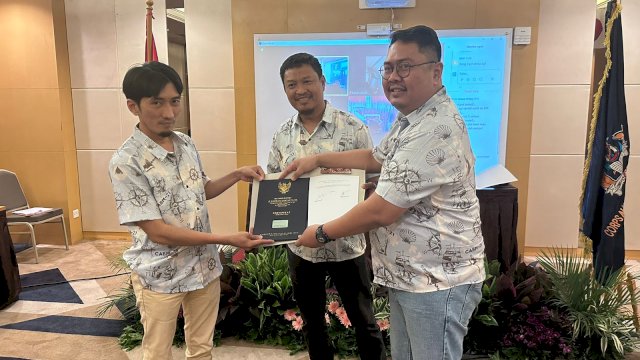 Musyawarah besar pemilihan ketua umum menjadi rangkaian perayaan Hari Jadi Ke-23 Tahun Angkatan 21 Corp Alumni Bumi Seram Makassar (CABM) PIP Makassar, di All Sedayu Hotel, Jakarta Utara, kemarin. (Dok. Istimewa)