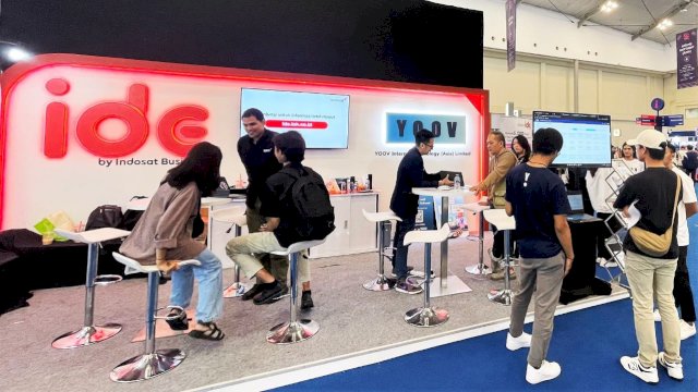 Indosat Ooredoo Hutchison (Indosat), melalui IDE by Indosat Business berkolaborasi dengan YOOV dalam mengembangkan keberadaan pelaku UMKM di Indonesia. (Dok. Indosat)