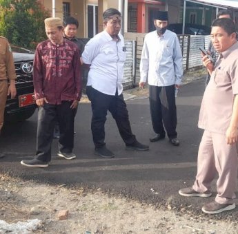 Jemput Aspirasi Warga, Ketua DPRD Parepare Kaharuddin Kadir Kunjungi Lokasi Rawan Longsor