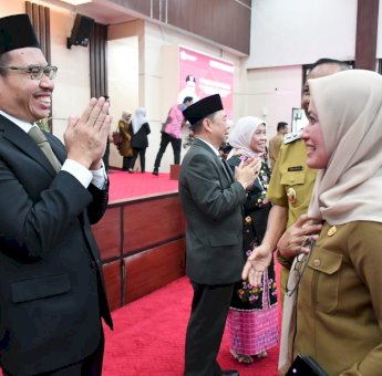 Pengukuhan Kepala BPKP Sulsel, Indah Putri Indriani : Kami Siap Kolaborasi