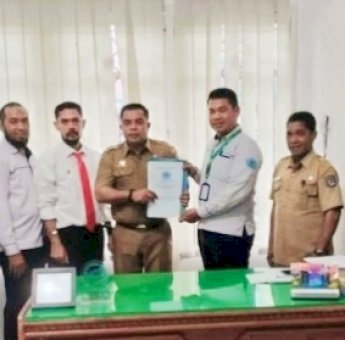 Diskominfo Muna Tekan MoU Kerja Sama Bersama SMKS Persada