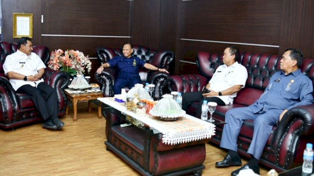 Pj Gubernur Sulsel Silaturahmi ke Ketua Pengadilan Tinggi Agama Makassar