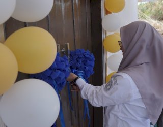 Indah Putri Indriani Resmikan Gedung Gereja Bethel Indonesia