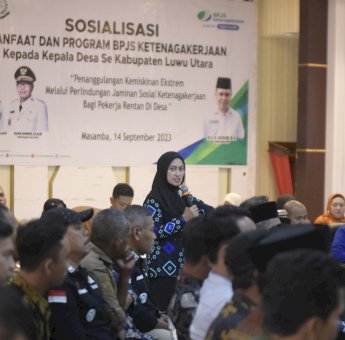 Pemda Lutra Beri Jaminan Sosial bagi 16.600 Pekerja Rentan