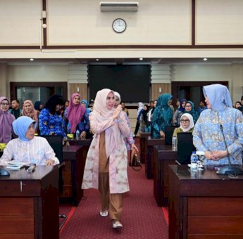Didampingi Pj Gubernur, Sofha Marwah Silaturhami Bersama Para Ketua PKK se-Sulsel