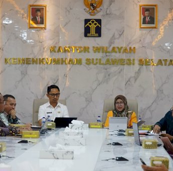 Kemenkumham Sulsel dan Ditjen HAM Evaluasi Penyelesaian Pelanggaran HAM Berat di Indonesia