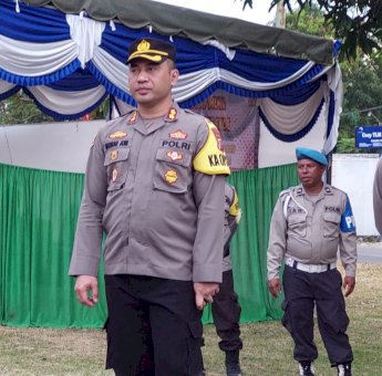 Kunker ke Polsek, Kapolres Ende NTT Ingatkan Kesiapan Anggota Jelang Pemilu 2024
