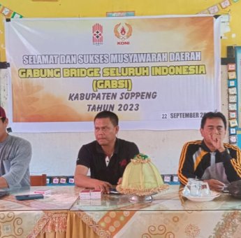 GABSI Cabang Soppeng Resmi Terbentuk, Abdul Aziz Terpilih Aklamasi