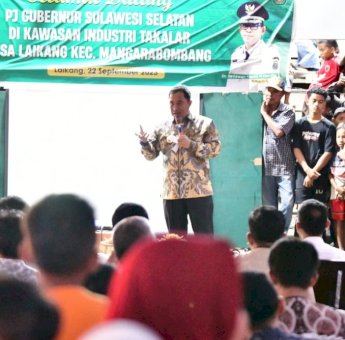 Pj Gubernur Bahtiar Tinjau Dua Kawasan Industri Potensial di Sulsel