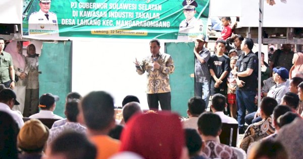 Pj Gubernur Bahtiar Tinjau Dua Kawasan Industri Potensial di Sulsel