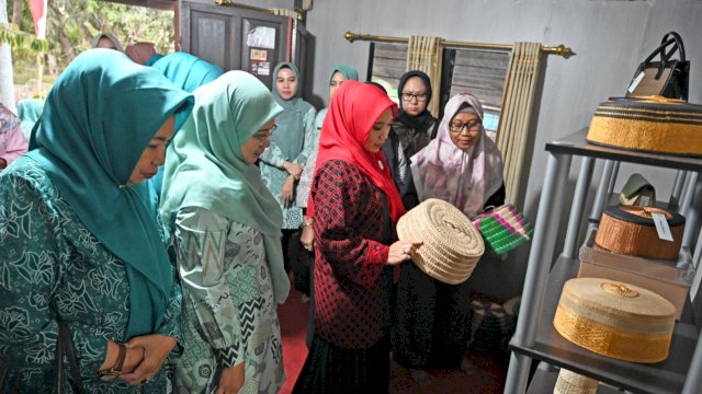 Selama Dua Hari, Sofha Marwah Kunker Monitoring Program Dekranasda di Bantaeng, Bulukumba dan Takalar