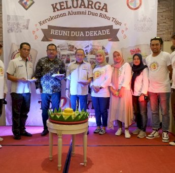 KELUARGA Smapat Makassar Reuni 2 Dekade, Yusmaniar Jabat Ketua Terpilih Alumni