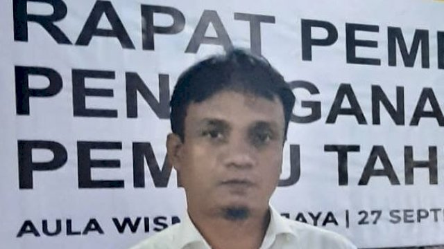 Ketua Bawaslu Sinjai, Arsal Arifin. (Int)