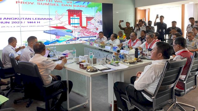 Staf Ahli Menteri Perhubungan Bidang Logistik dan Multimoda, Robby Kurniawan saat menerima kunjungan perwakilan Jerman Kreditanstalt Fur Wiederaufbau (KfW), Kamis (31/8/2023). (Foto: Istimewa)