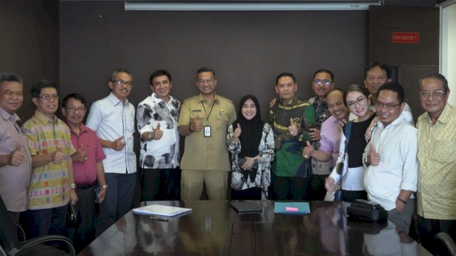 Rombongan Bapemperda DPRD Sulsel saat melakukan konsultasi pra pembahasan Ranperda ke Kementerian Dalam Negeri di Jakarta, Senin (4/9/2023). (Foto: Istimewa)