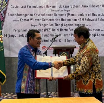 Kemenkumham Sulsel Bersama PTA Kupang Dorong Pengawasan dan Perlindungan Perwalian Anak