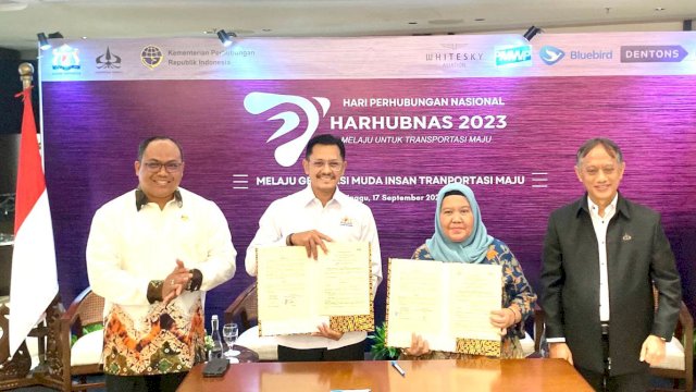 Staf Ahli Bidang Logistik dan Multimoda Kementerian Perhubungan, Robby Kurniawan saat menghadiri Focus Group Discussion (FGD) yang digelar KADIN, Minggu (17/9/2023). (Foto: Istimewa)