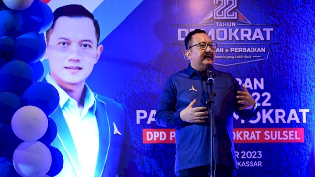 Ketua DPD Partai Demokrat Sulsel, Ni'matullah Erbe. (Foto: Istimewa)