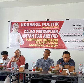 IPI Prediksi Kursi Pertama Dapil Sulsel III Direbut Aisyah