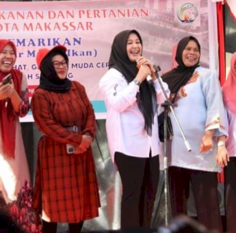 Hadiri Kegiatan Gemarikan, Fatmawati Rusdi Ajak Cerdaskan Masyarakat dengan Makan Ikan