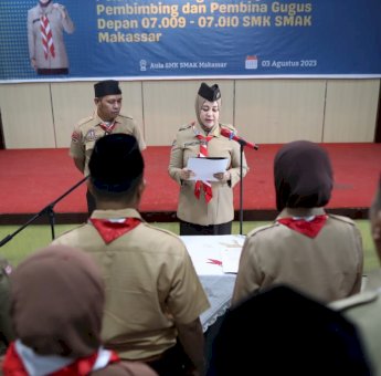 Lantik Pengurus Majelis Pembimbing dan Pembina Pramuka, Fatmawati Rusdi Tekankan Peranan Penting Pramuka