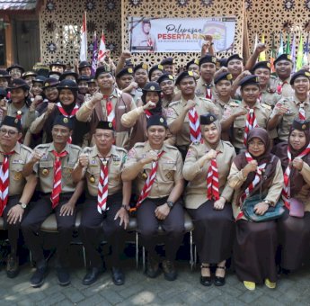 Pelepasan Peserta Rainas, Fatmawati Rusdi Ingatkan Kedepankan Sipakatau, Sipakainge, Sipakalebbi
