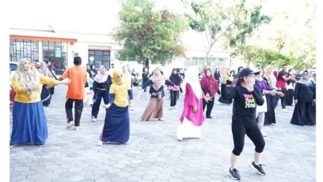 RS Andi Makkasau Parepare Rutin Lakukan Senam Sehat