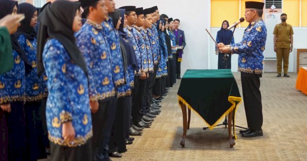 Taufan Pawe Lantik PNS dan Pengangkatan Pertama Pejabat Fungsional Pemkot Parepare