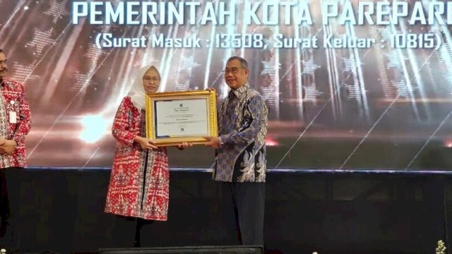 Terapkan Aplikasi SRIKANDI, Pemkot Parepare Dapat Pengakuan Nasional