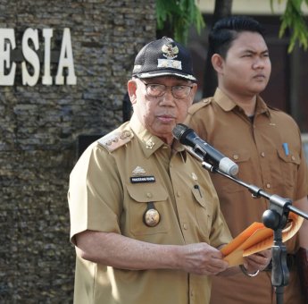 Wawali Pangerang Rahim jadi Inspektur Apel Pasukan Operasi Zebra Pallawa 2023