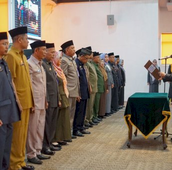 Mutasi Kepala Sekilah, Wali Kota Parepare Lantik Kepala SMPN, SDN dan TK