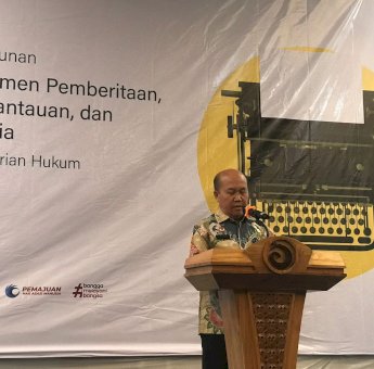 Tim Kanwil Kemenkumham Sulsel Ikut Penyusunan Pedoman Manajemen Pemberitaan