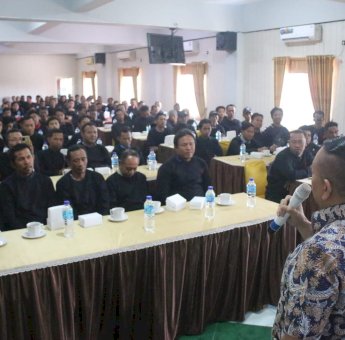 Sartono Lakukan Penguatan Ideologi Pada Sosialisasi 4 Pilar untuk Mewaspadai Paham Radikal