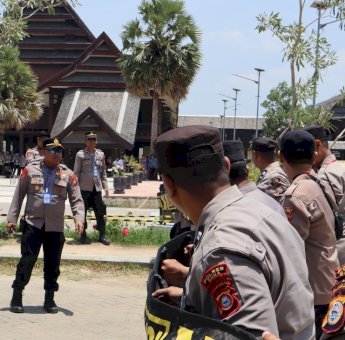 Pelataran Museum Balla Lompoa Saksi Pelaksanaan Tahapan Pemilu di Gowa