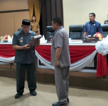 Diterima Pimpinan DPRD, Pangerang Rahim Serahkan KUA APBD dan PPAS Parepare 2024