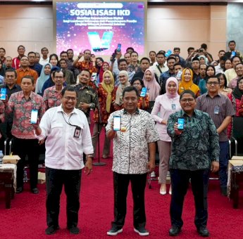 Pj Gubernur Sulsel Sosialisasikan Penggunaan KTP Digital Pada Pemilu 2024